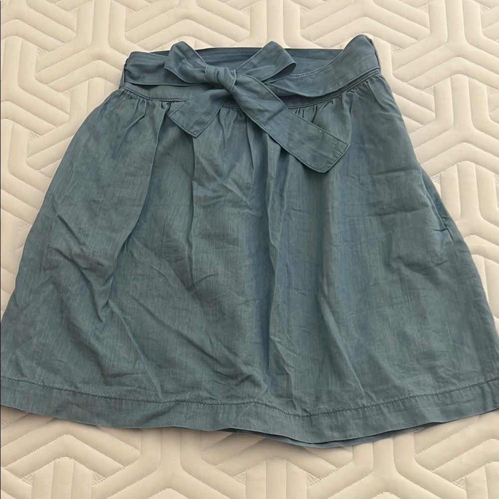 Comptoir des cotonniers skirt size 26 removable belt